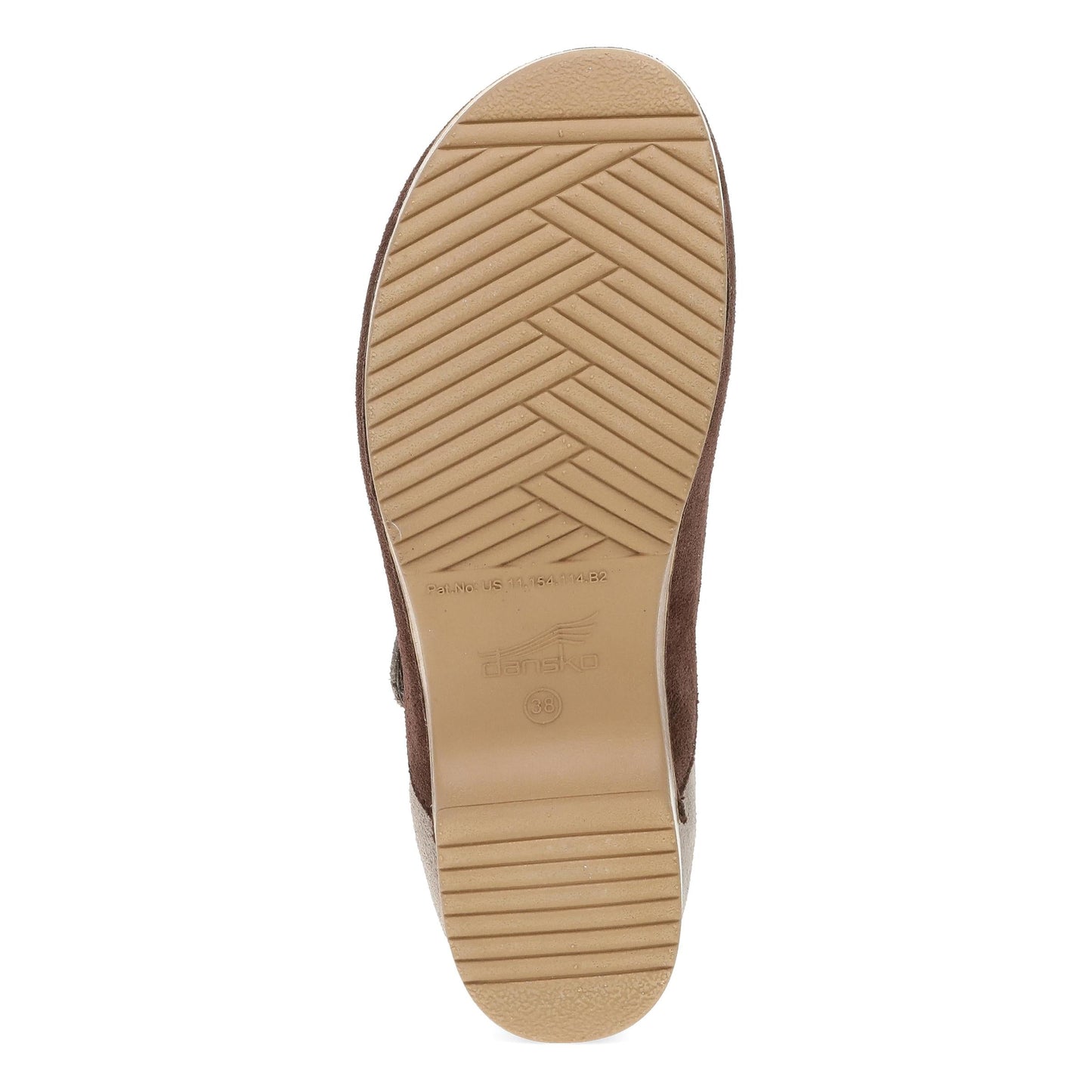 Bottom image of Bonny Mary Jane Chocolate/Taupe