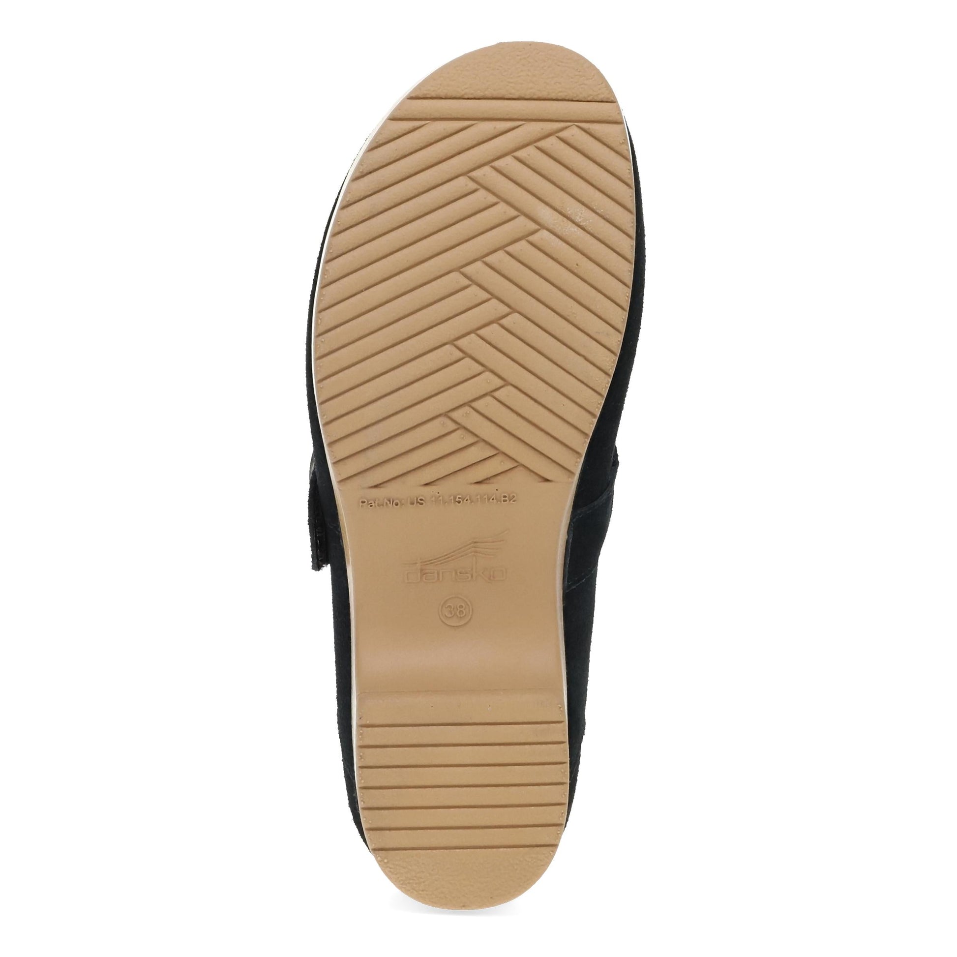 Bottom image of Branson Clog Black Leather