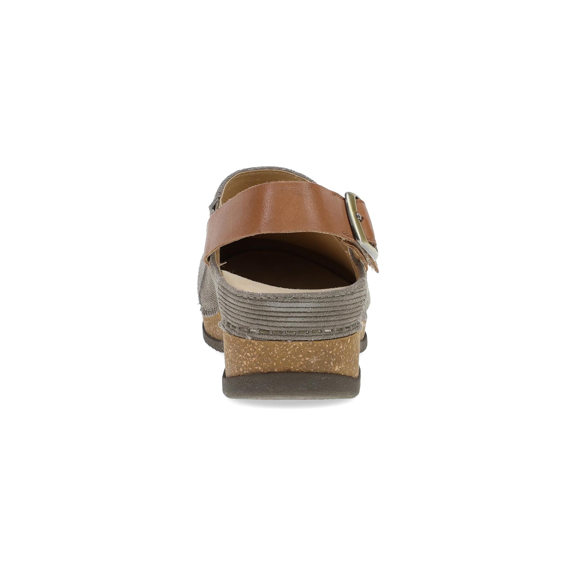 Heel image of Merrin Stone Embossed Suede