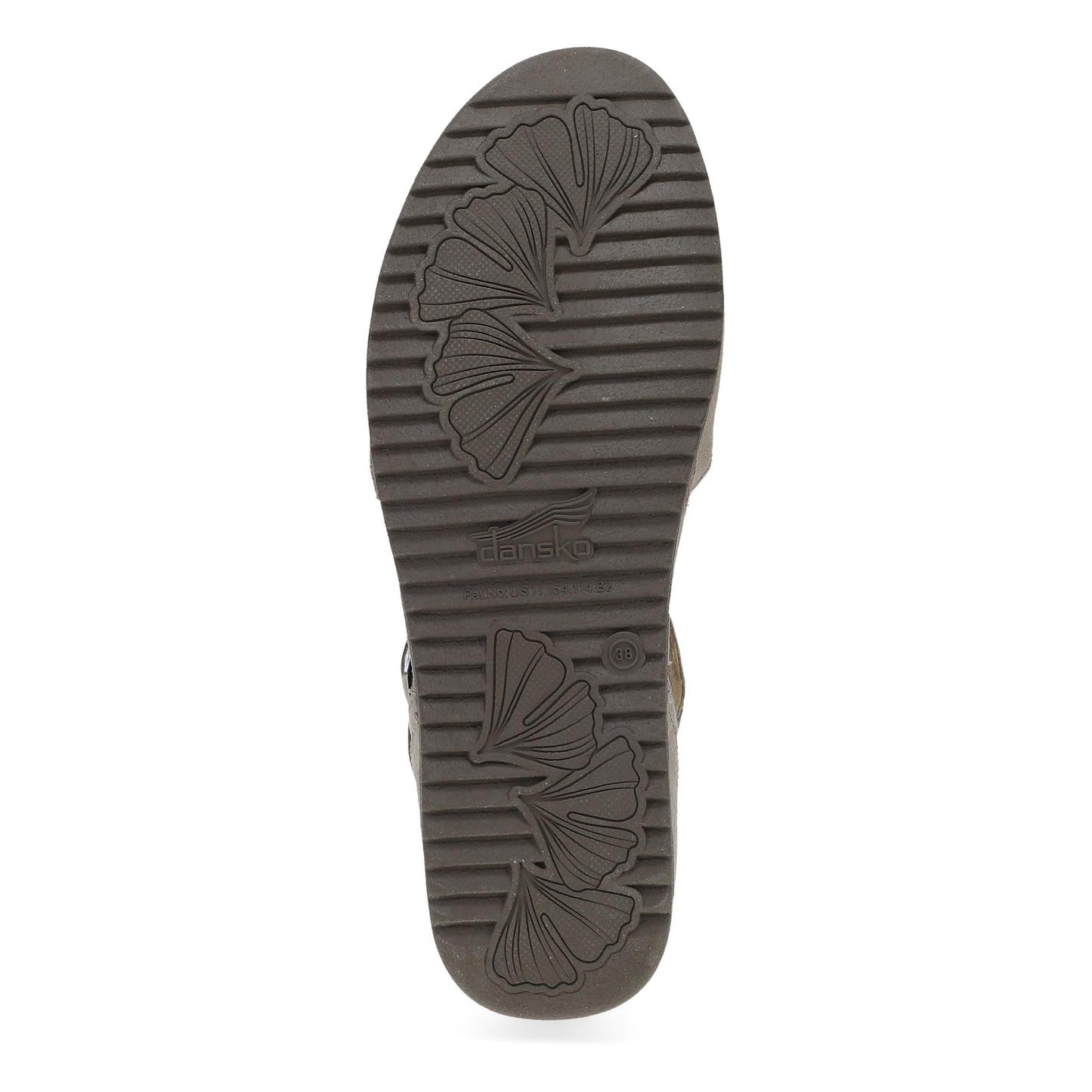 Bottom image of Mae Taupe Suede