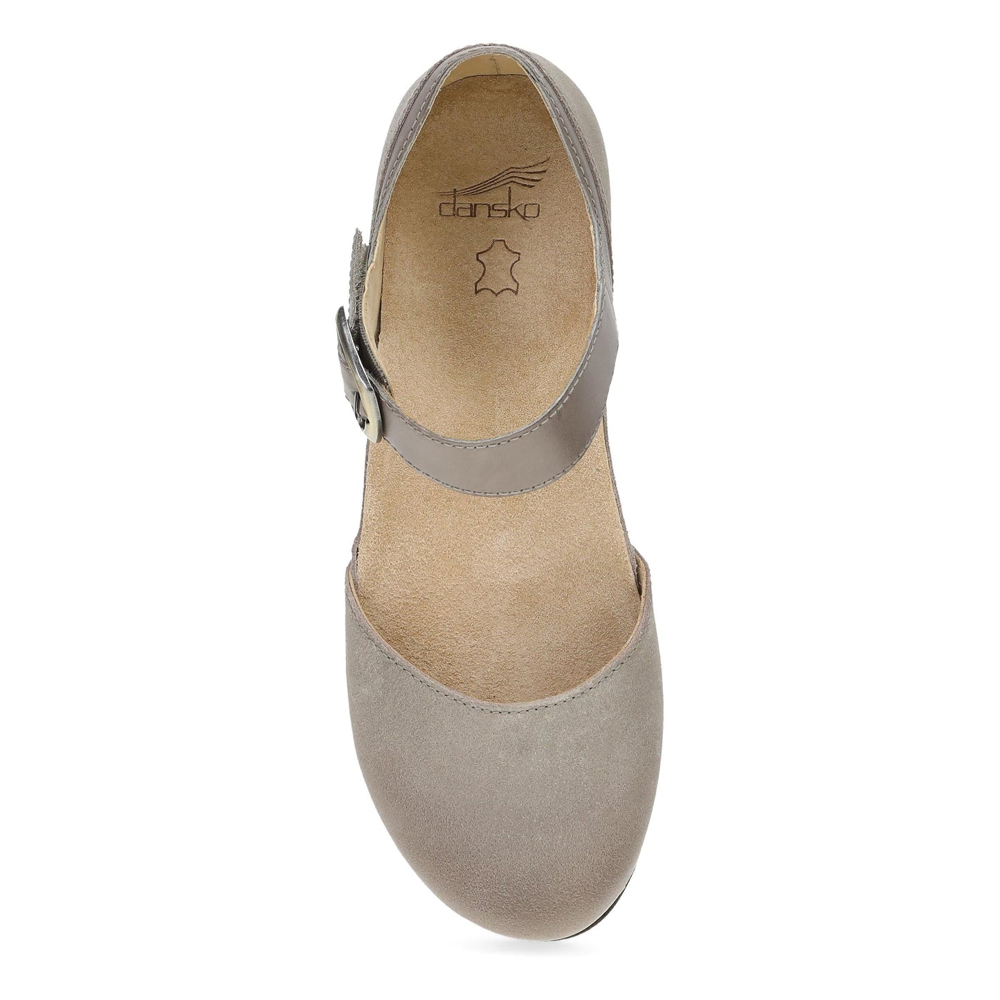 Top image of Mae Taupe Suede