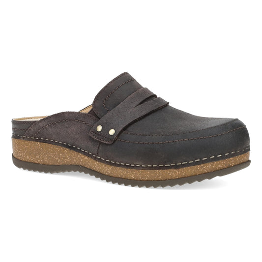 Primary image of Maggy Clog Chocolate Leather
