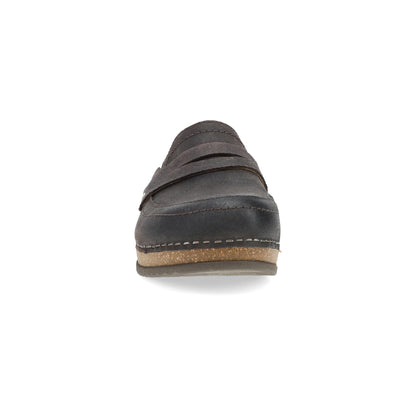 Toe image of Maggy Clog Chocolate Leather
