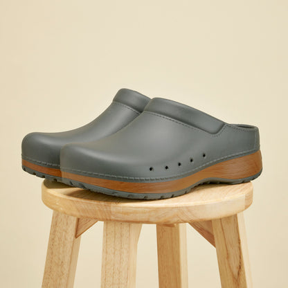 Kane Mens Grey Mule