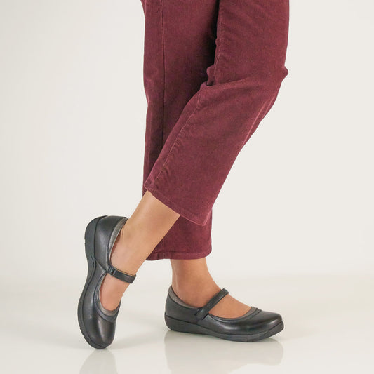 Stacy 2.0 Black Leather