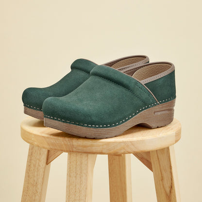 Professional Evergreen Suede