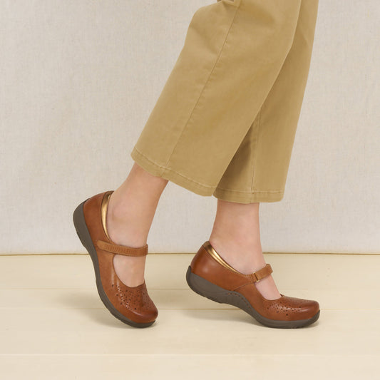 Stacy Toffee Leather