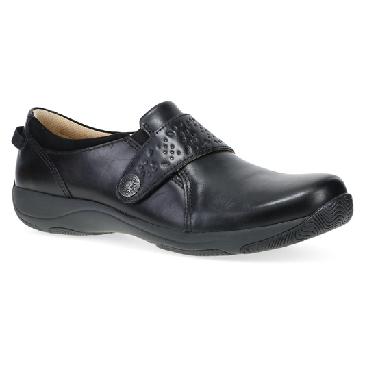 Sallie Black Waxy Burnished